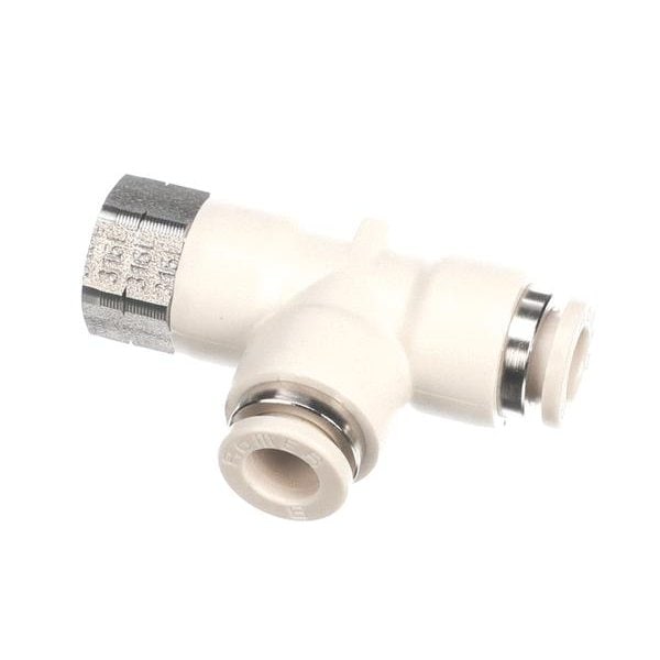L Screw-On Connect., Rot. M10-6-6 Ppsu